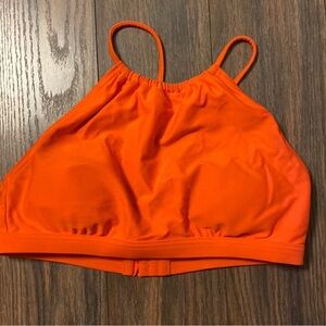 Prana Women's Swim Top in Vibrant Orange